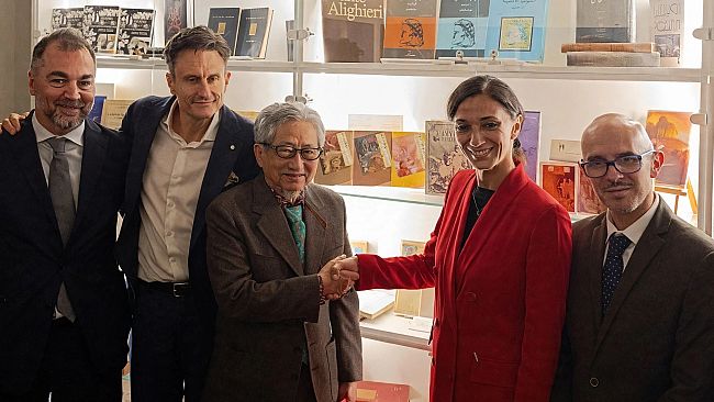 Il viaggio in Toscana del creatore di Mazinga e Goldrake