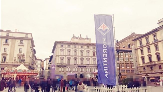 La Fiorentina nel cuore di Firenze: le foto