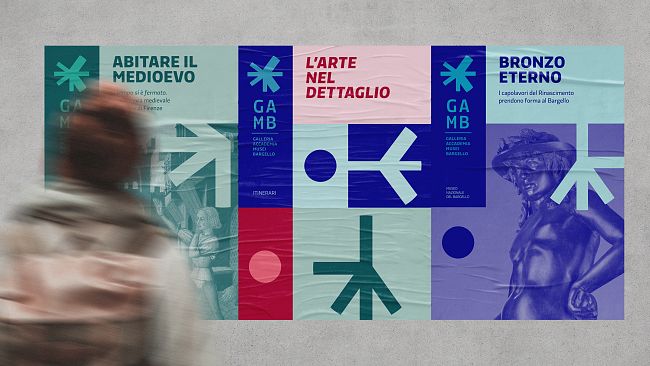 Nuova identità visiva per Galleria dell'Accademia e Musei del Bargello