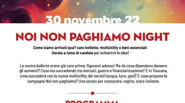 Noi non paghiamo: l'iniziativa al CPA