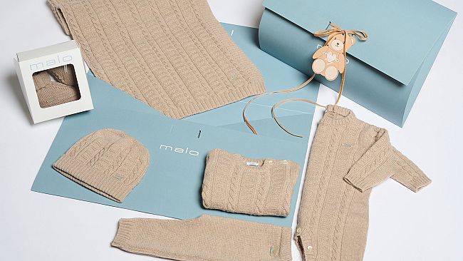 La nuova linea dedicata ai bebè di Malo Cashmere