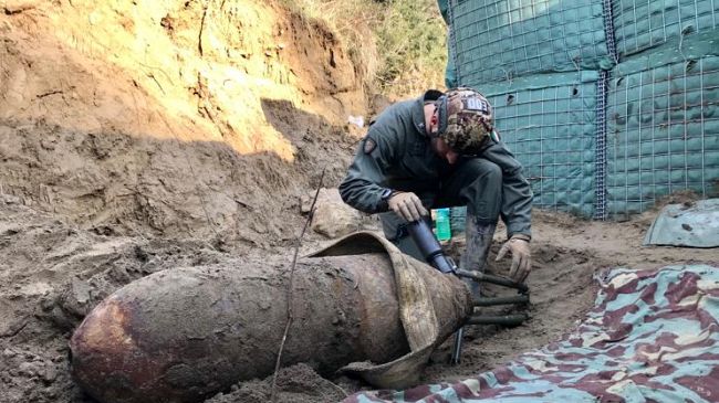 Bomba aereo: l'Esercito ha neutralizzato la minaccia
