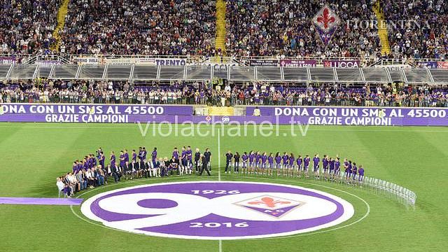 Fiorentina – Atalanta dedicata ai protagonisti viola dal 1926 al 1952.