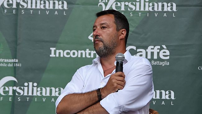 Salvini alla Versiliana giovedì 8 agosto