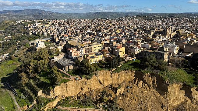 Frane: il Centro per la Protezione civile Unifi a Niscemi