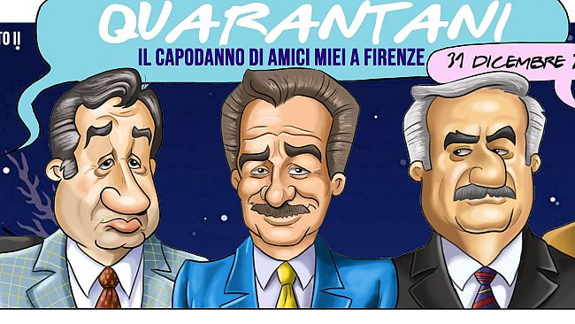 'QuarAntani', il 1° Capodanno del film Amici Miei 