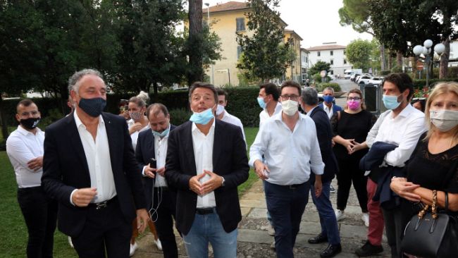 Renzi e Calenda a favore di Giani in Toscana