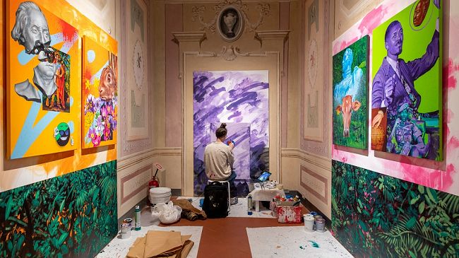 Gaia chiude la mostra Attitude a Palazzo Blu