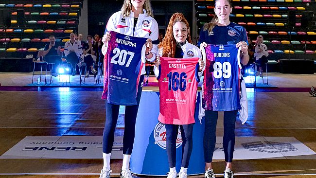 Savino Del Bene Volley, il saluto di Kate Antropova 