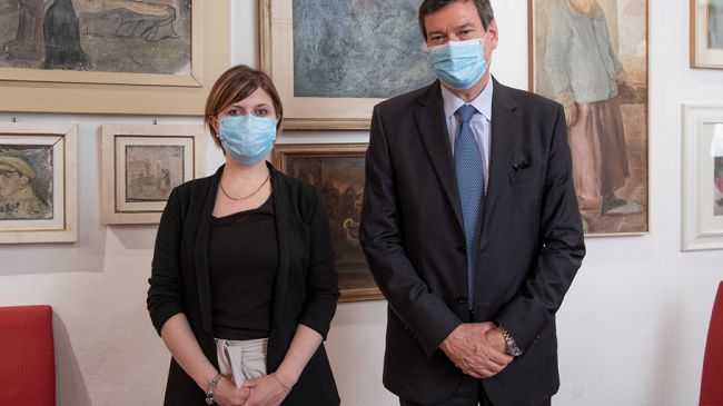 Il nuovo questore di Firenze in visita a Empoli