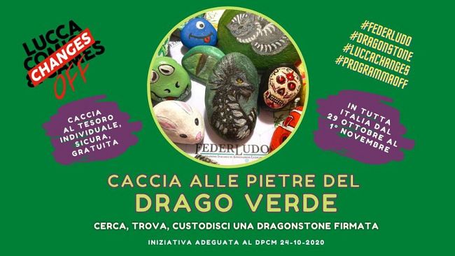 La “Caccia alle Pietre del Drago Verde”