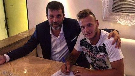 Federico Dimarco in conferenza stampa