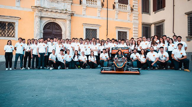 Formula Student: presentata a Pisa la nuova vettura elettrica ET-17