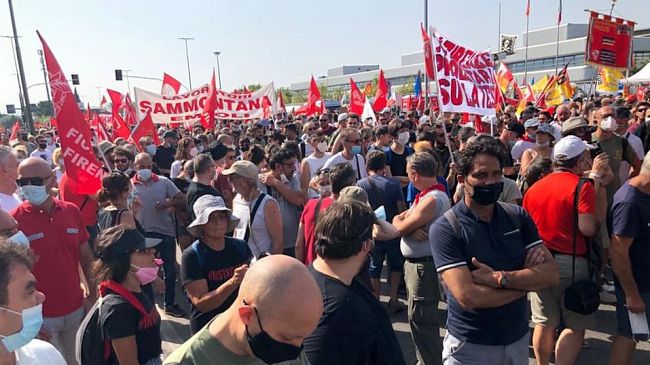 GKN Campi, le foto della manifestazione 