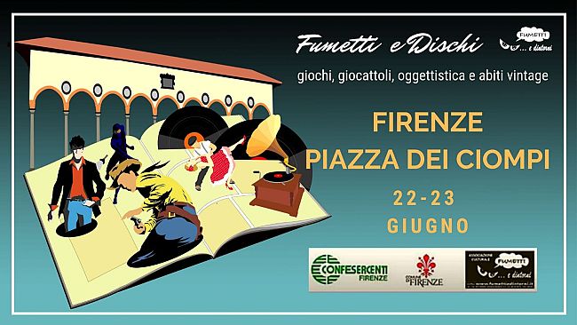 Fumetti, dischi e giocattoli vintage, a Firenze due giorni super