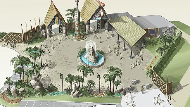 Cecina, all'Acqua Village scenografia stile Hawaii