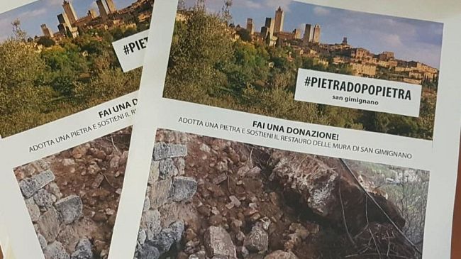Crowdfunding per le mura di San Gimignano
