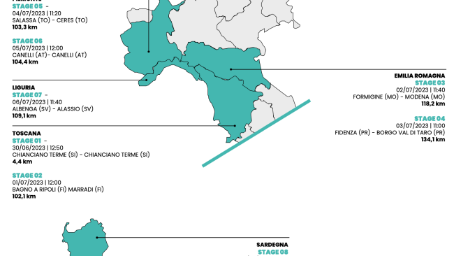 Ciclismo: rinviata la partenza del Giro femminile