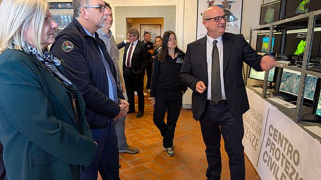 Protezione Civile, il Capo del Dipartimento in visita a Unifi 