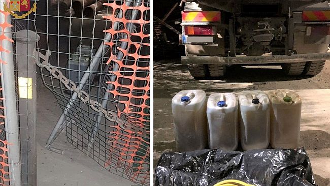 Furto di carburante, arrestato marocchino