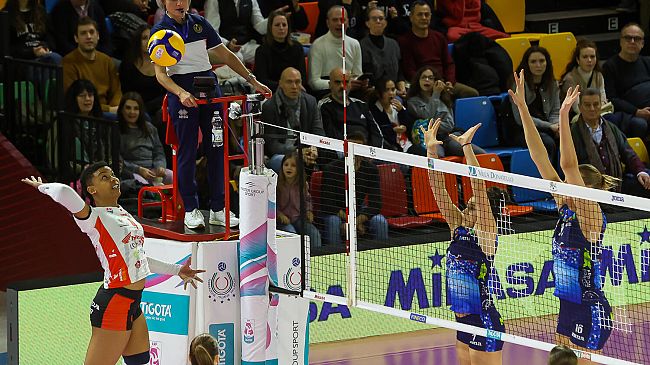 Bisonte Volley Firenze, solo un punto contro Cuneo