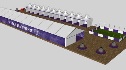 Fiera di Scandicci in viola: un intero padiglione dedicato alla Fiorentina!