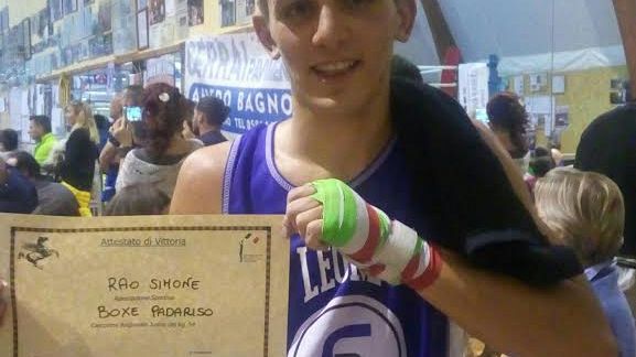 Giovane fiorentino ai Campionati italiani di Napoli