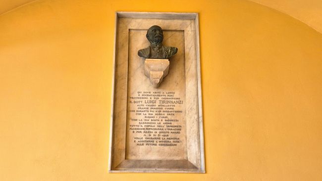 Concluso l’intervento sul muro che ospita la lapide di Tirinnanzi