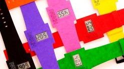 Arriva a Firenze primo orologio al mondo totalmente realizzato in carta