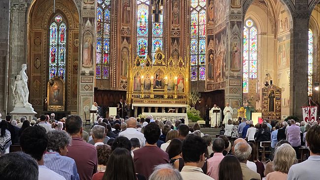 La città di Firenze ha onorato San Francesco