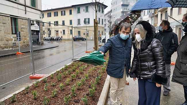 Ponte di Mezzo e via Mariti: nuovo verde e più parcheggi