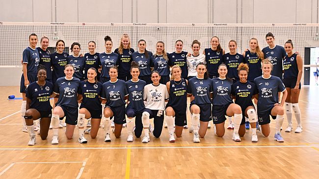 Volley: allenamento congiunto Firenze - Scandicci 