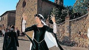 L’Estate Medievale impazza a Bagno Vignoni e Monteriggioni