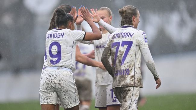 Successo esterno della Fiorentina Femminile contro il Milan 