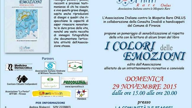 Malattie Rare, un pomeriggio sul rispetto della vita a Le Piagge