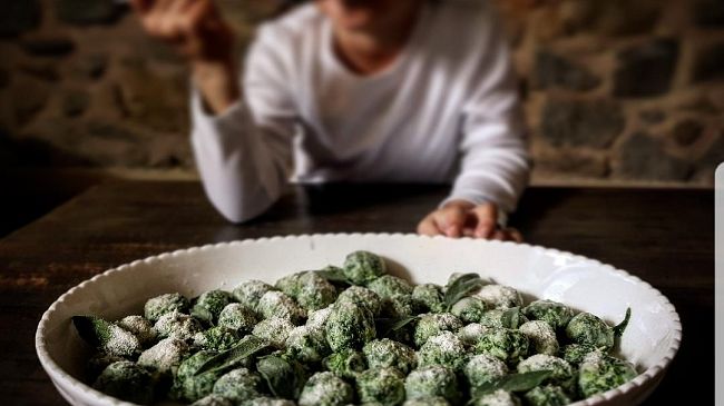 From Tuscany with Love: gnudi erbette e ricotta