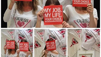 ​Vertenza Guess Firenze: la protesta dei dipendenti