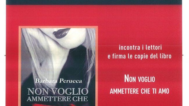 Presentazione ai Gigli di “Non voglio ammettere che ti amo”