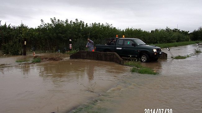 Maltempo: evacuati due campeggi a Marina di Bibbona