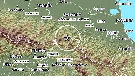 Firenzuola: scosse sismiche nell'Alto Mugello