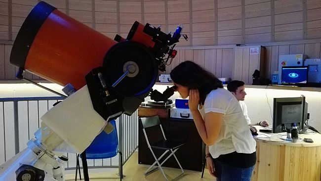 In Chianti il più grande telescopio della Toscana