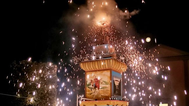 Rufina, lo Scoppio del carro 2025