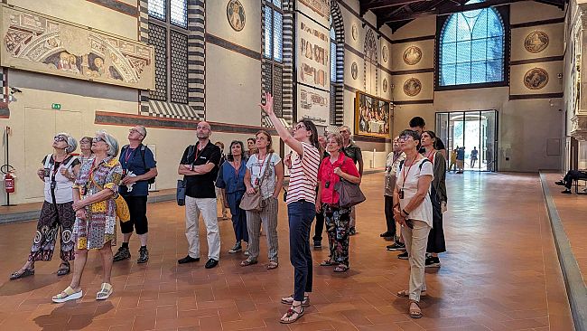 Alba in Santa Croce, le foto spettacolari