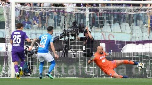 Crollo degli azzurri sconfitti al Franchi