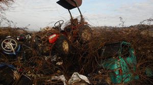 Rifiuti speciali abbandonati a Montespertoli