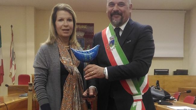 Prefetto Laura Lega in visita a Montelupo Fiorentino