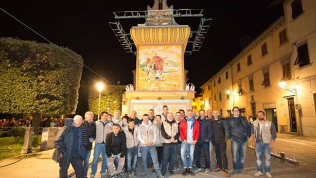 Lo Scoppio del Carro alla Rufina è di notte