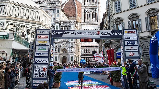Firenze Marathon 2016: in 8.260 all'arrivo