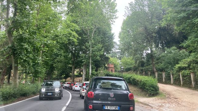 La risistemazione delle Rampe fa collassare i viali dei colli