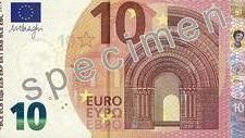Nuova banconota da 10 euro entrerà in circolazione il 23 settembre